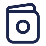 Passport Minimalistic SVG Icon